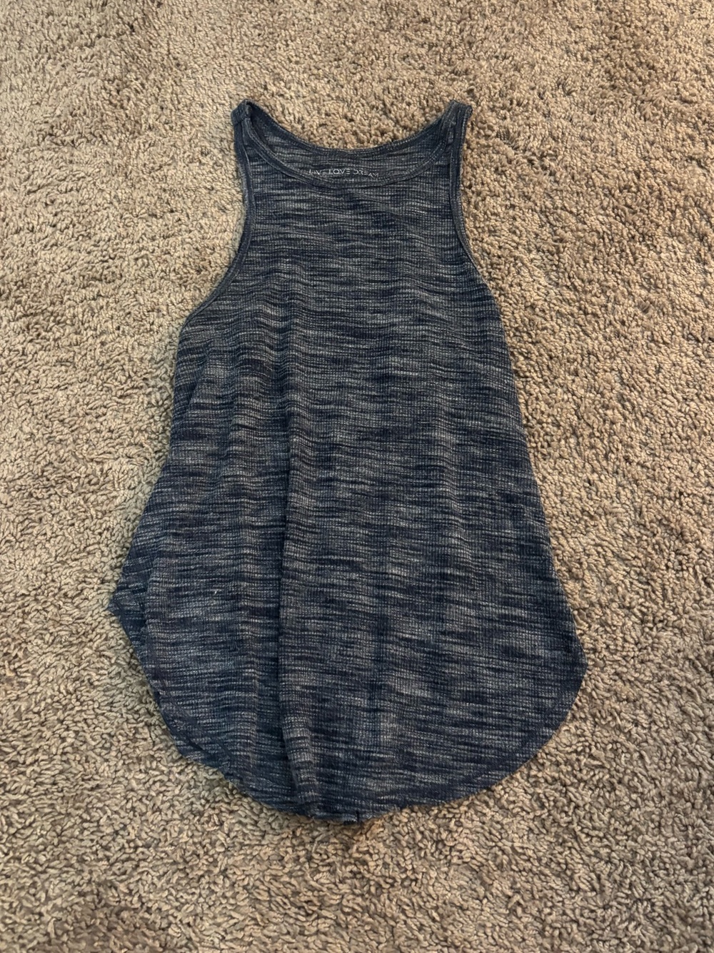 🌸3 for $10🌸 Aeropostale Women's Heathered Dark Purple Racerback Tank